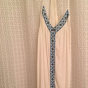 Aerie White tribal dress